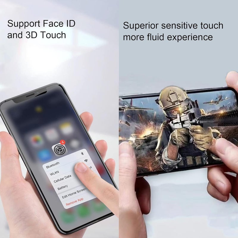 iGloFix طقم استبدال شاشة آيفون XR، شاشة 6.1" مع تجميع LCD بتقنية اللمس ثلاثي الأبعاد مع أدوات الإصلاح ولصق الإطار، 625 نيت (نموذج A2105/A1984/A2108/A2106/A2107) - Image 5